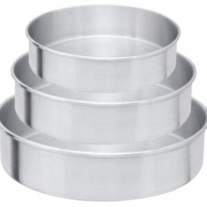 cj. 5 peças assadeiras retangular alta