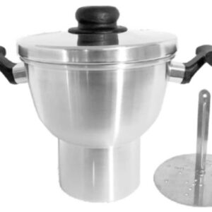 cj. 5 peças assadeiras retangular alta