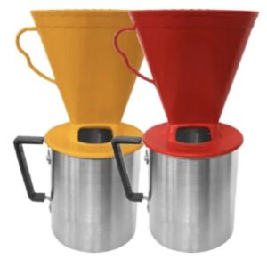 cj. 5 peças assadeiras retangular alta