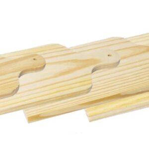 cj. 5 peças assadeiras retangular alta