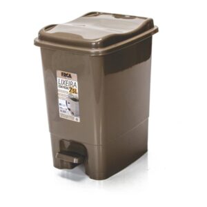 lixeira 7,5 l c/ pedal