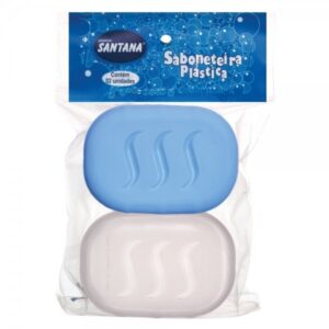 kit 2 peças saboneteira