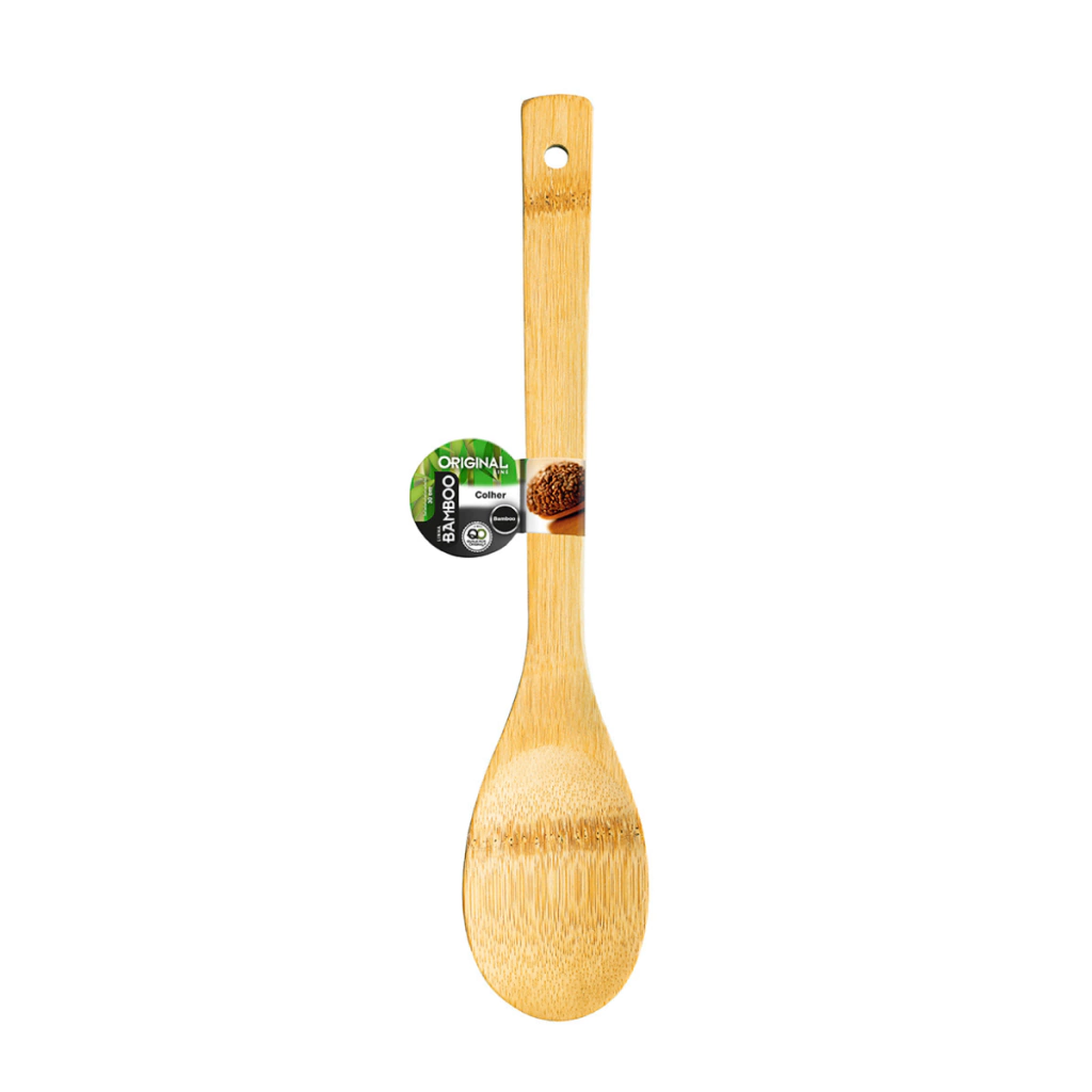 colher bambu 30 cm colher bambu 30 cm